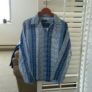 Mens IZ.IT.U USA linen long sleeve shirt